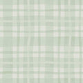 Ivy Plaid Wallpaper - Sage