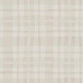 Ivy Plaid Wallpaper - Warm Grey