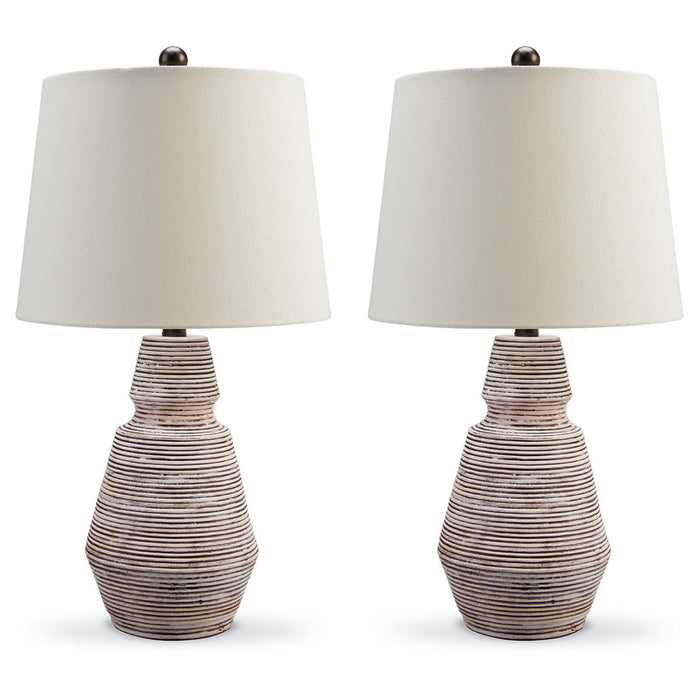 Jairburns Table Lamp (Set of 2) - Adams Furniture