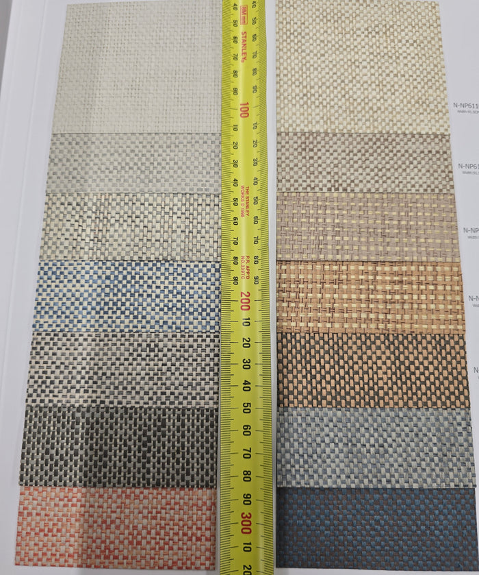 Japanese Paperweave Wallpaper - Heavy Navy