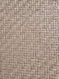 Japanese Summerhouse - Handmade Grasscloth Wallpaper - Biscuit