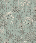 Jardin De Marrakech Vinyl Wallpaper - Green - Last 29 Rolls