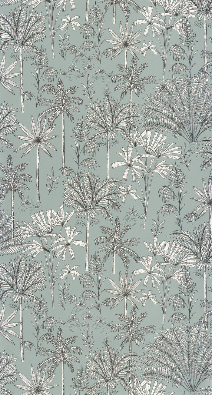 Jardin De Marrakech Vinyl Wallpaper - Green - Last 29 Rolls