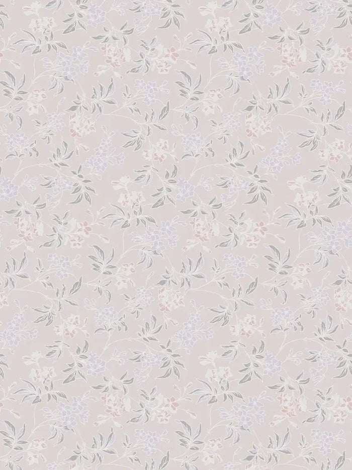Jasmin - Floral Wallpaper - Pink
