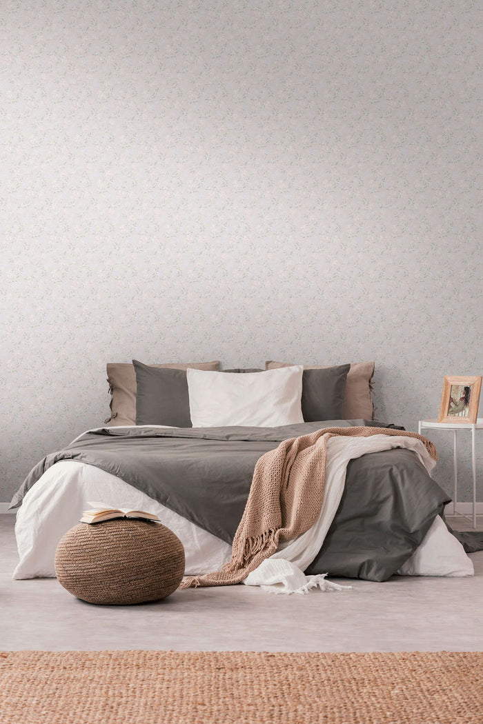 Jasmin - Floral Wallpaper - Pink
