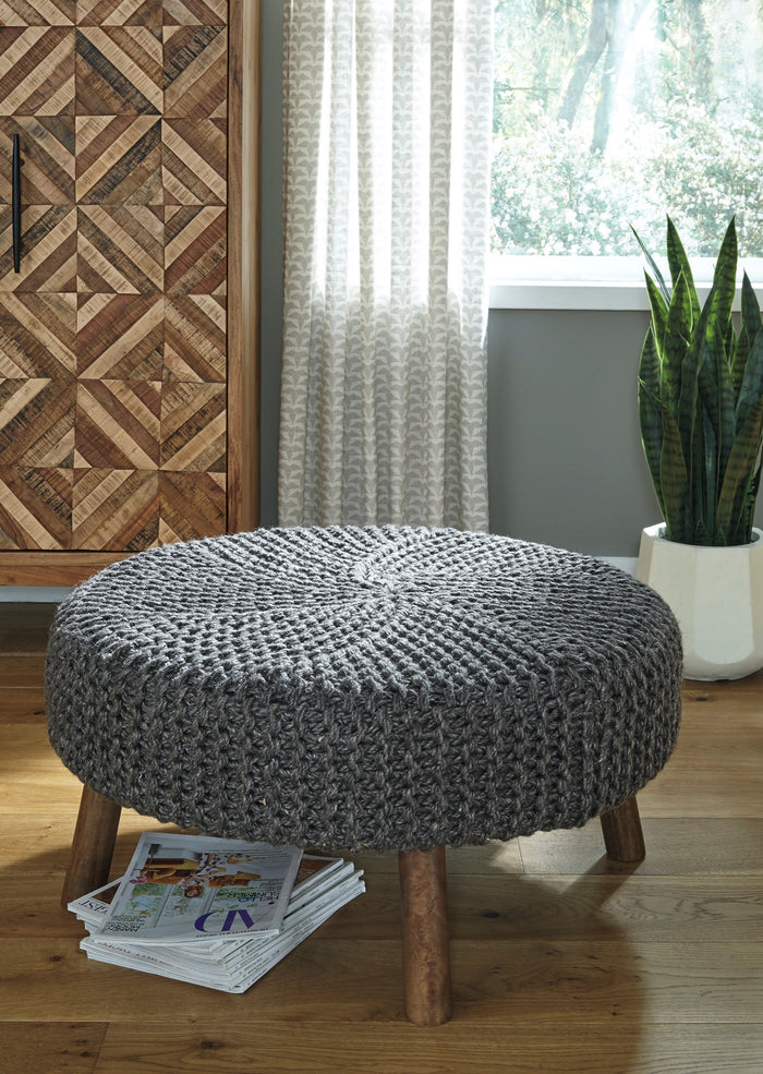 Jassmyn Oversized Accent Ottoman - Adams Furniture