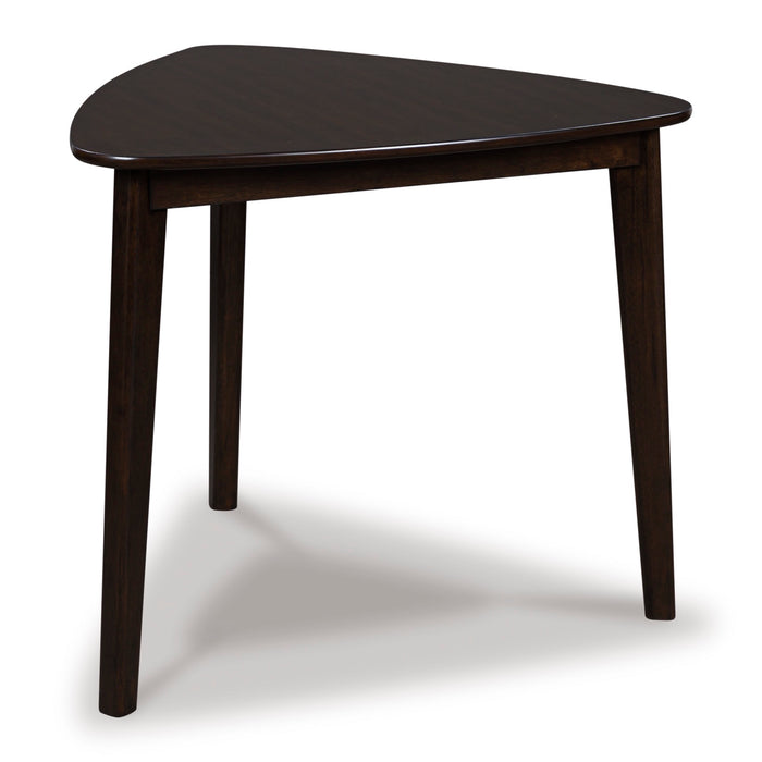 Jayla Triangular Table - Adams Furniture