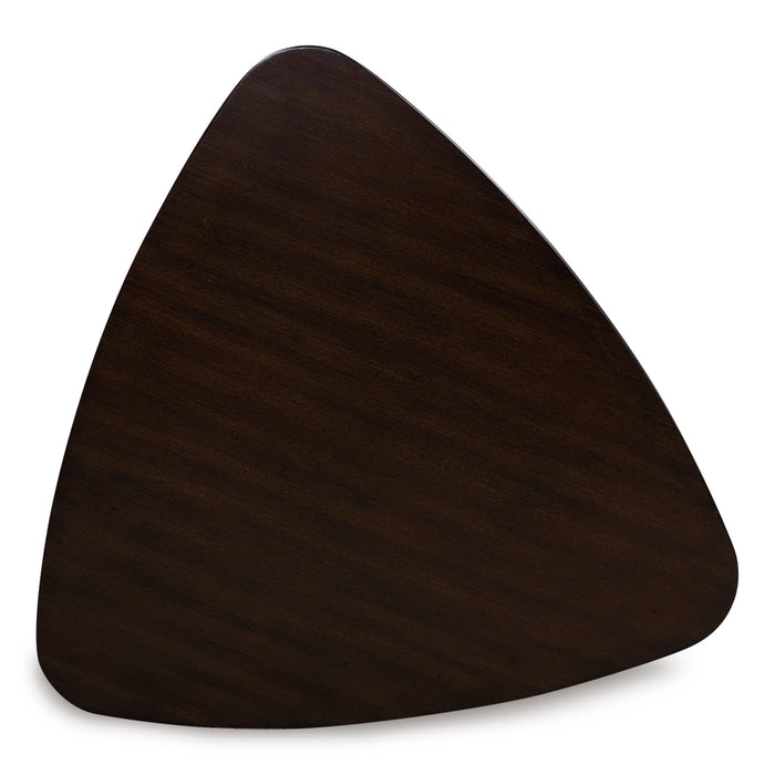 Jayla Triangular Table - Adams Furniture
