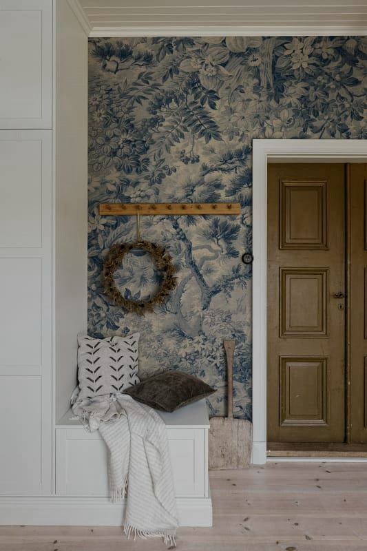 Johannas Damm Mural Wallpaper - Blue