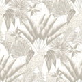 Jungle Cheetah Wallpaper - Ohpopsi - Silver Grey