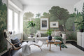 Jungle Land -  Colour - Custom Sized Wallpaper Mural (per m2)