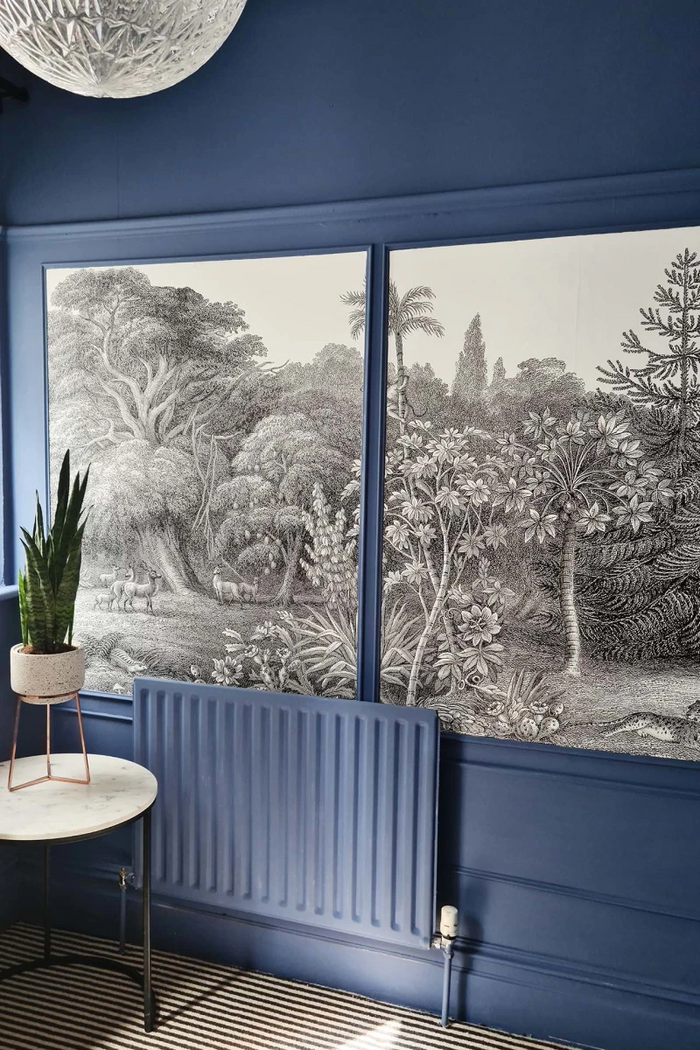 Jungle Land - Desolate - Custom Sized Wallpaper Mural (per m2)