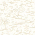 Kaiwa Wallpaper - Lace White