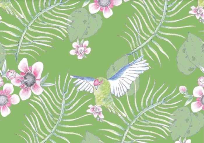 Green Parrot Wallpaper