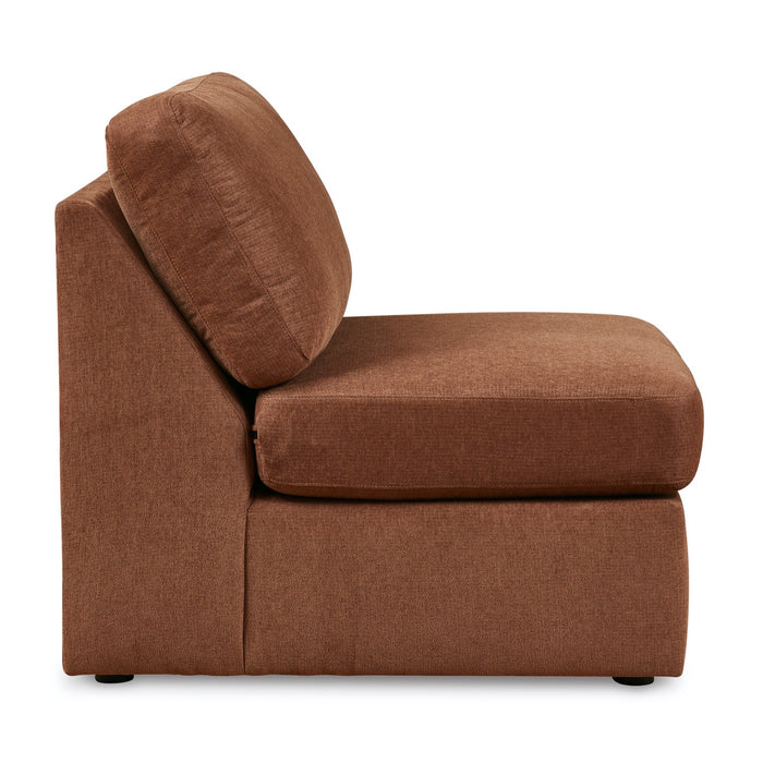 Kennedy Spice Armless Chair - Adams Furniture