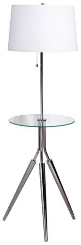 Kenroy Home 30510CH Rosie Floor Lamp, Chrome