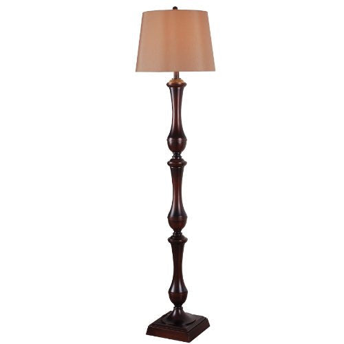 Kenroy Home 32323MBRZ Pins Floor Lamp, Mahogany Bronze Finish