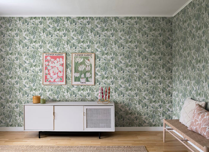 Kersti Wallpaper - Spring Green - Discontinuing