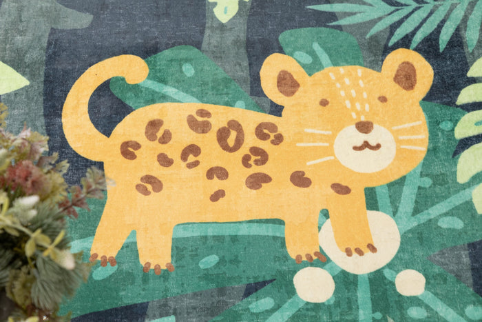 Kids Safari 5x7 Area Rug - Adams Furniture