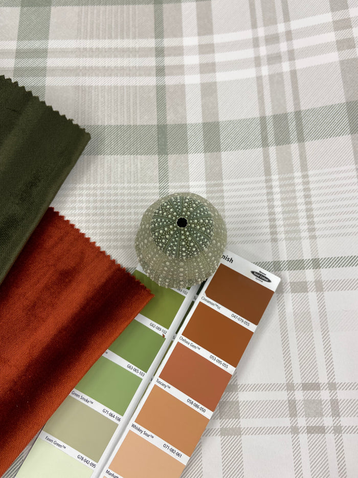 Kirkham – Check Plaid Wallpaper – Green