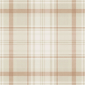 Kirkham – Check Plaid Wallpaper – Orange