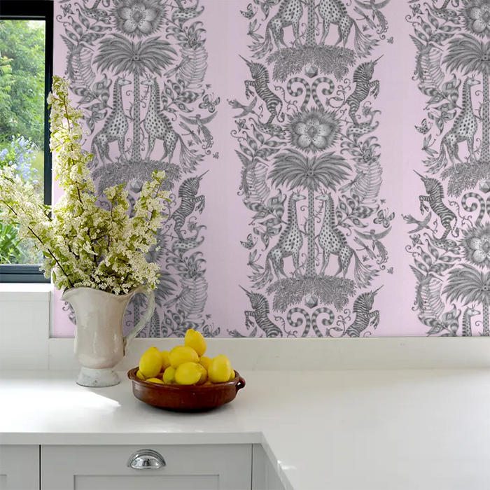 Kruger Wallpaper - Pink