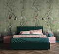 Kubla Khan Hybrid Mural Wallpaper - Mint