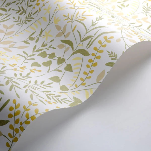 La Bastide Wallpaper - White Olive