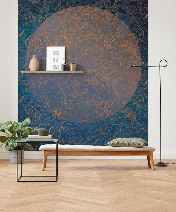 La Lune - Custom Sized Wallpaper Mural (per m2)