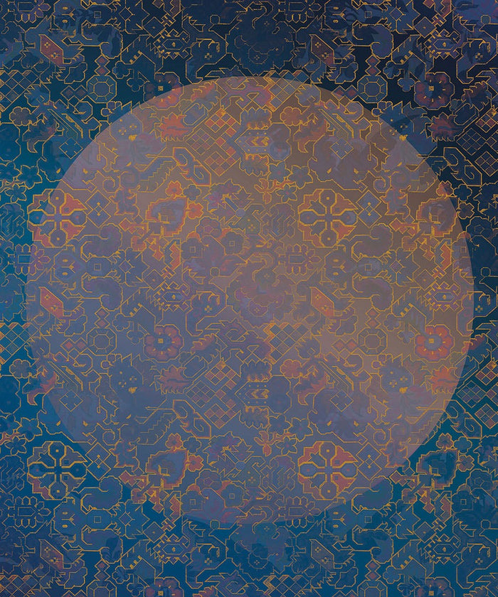La Lune - Custom Sized Wallpaper Mural (per m2)