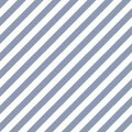 Large Diagonal Stripes Wallpaper - Blue