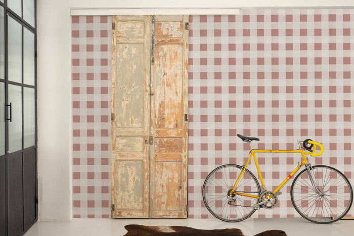 Large Gingham  Wallpaper - Gamba