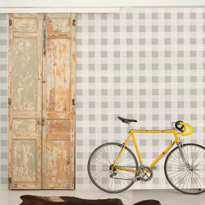 Large Gingham  Wallpaper - Marmol