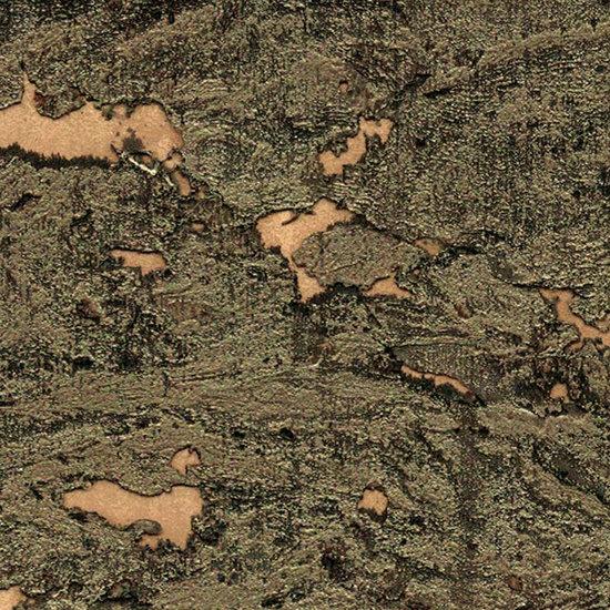 Lasmin Cork Metallic Wallpaper - Brown/Rose Gold