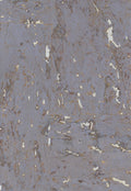 Lasmin Cork Metallic Wallpaper - Cosmic Sky/Gold