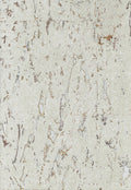 Lasmin Cork Metallic Wallpaper - Silver Frost