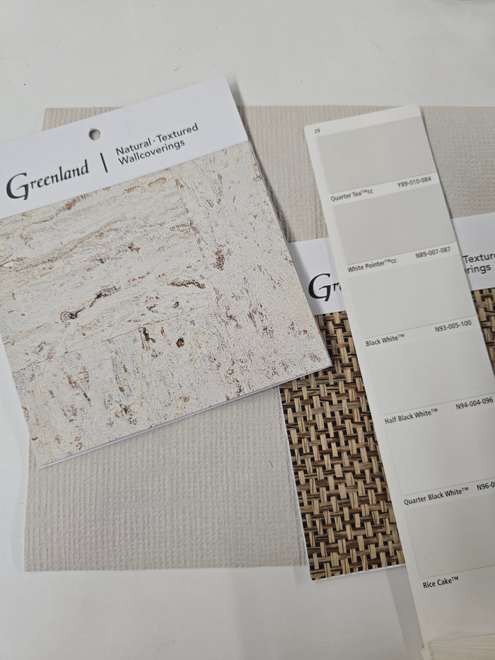 Lasmin Cork Metallic Wallpaper - Snow White