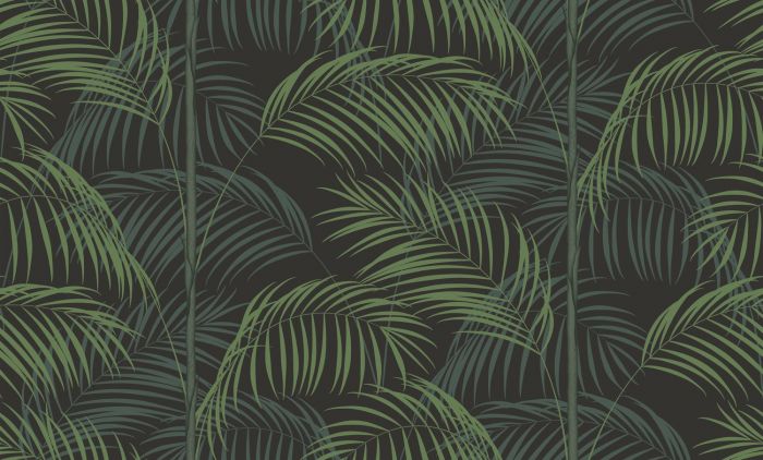 Le Tout Paris Wallpaper - Black Green