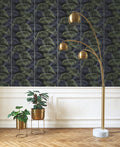 Le Tout Paris Wallpaper - Blue Green