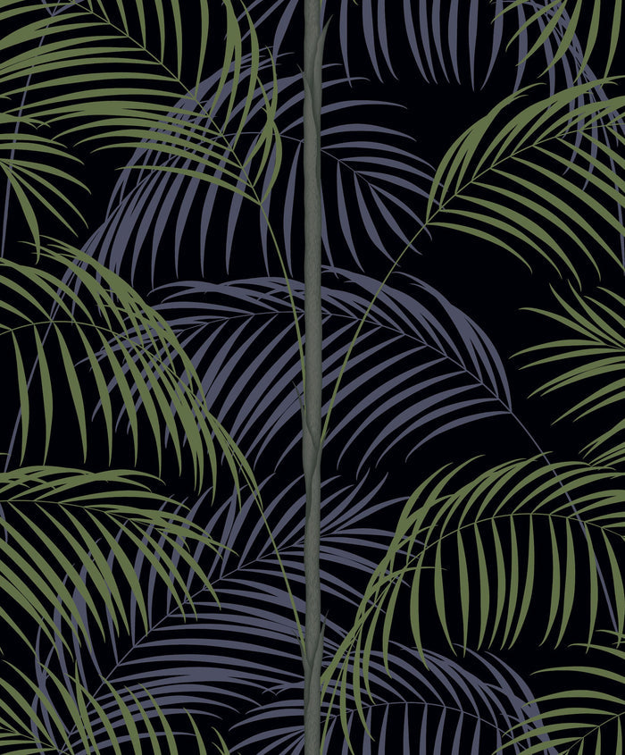Le Tout Paris Wallpaper - Blue Green