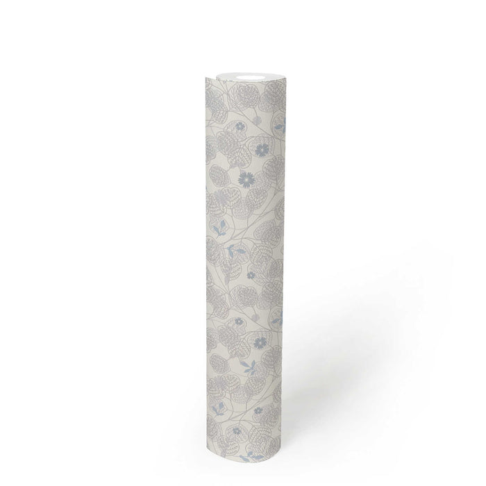 Leafy Heart - Wallpaper - White