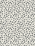 Leopard Alphabet Wallpaper - Black White - Discontinuing