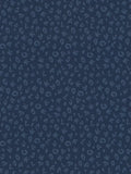 Leopard Alphabet Wallpaper - Blue - Discontinuing