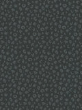 Leopard Alphabet Wallpaper - Charcoal - Discontinuing