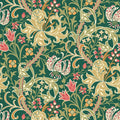 Lily Ogee Wallpaper - Ohpopsi - Forest Green