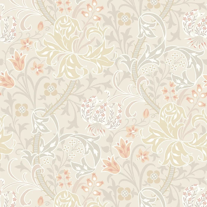 Lily Ogee Wallpaper - Ohpopsi - Natural Stone