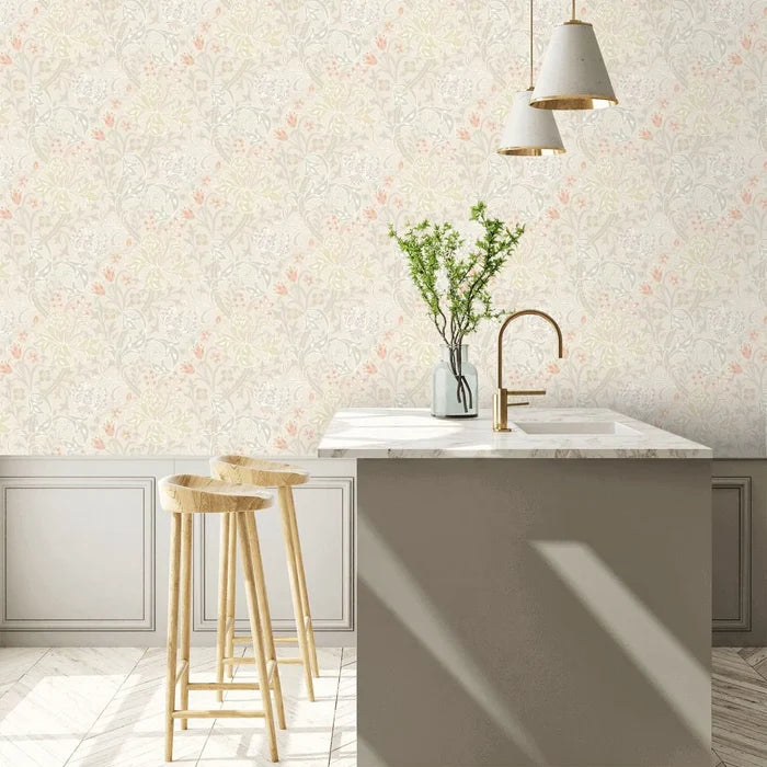 Lily Ogee Wallpaper - Ohpopsi - Natural Stone