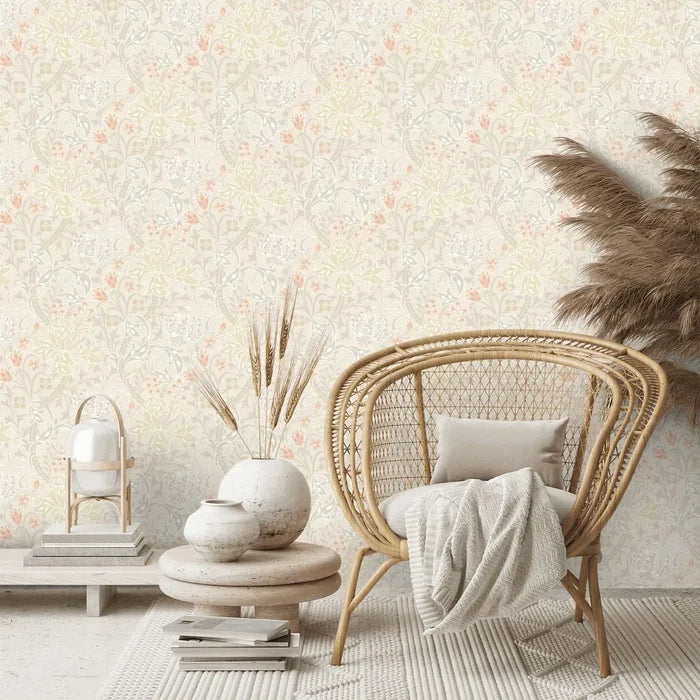 Lily Ogee Wallpaper - Ohpopsi - Natural Stone