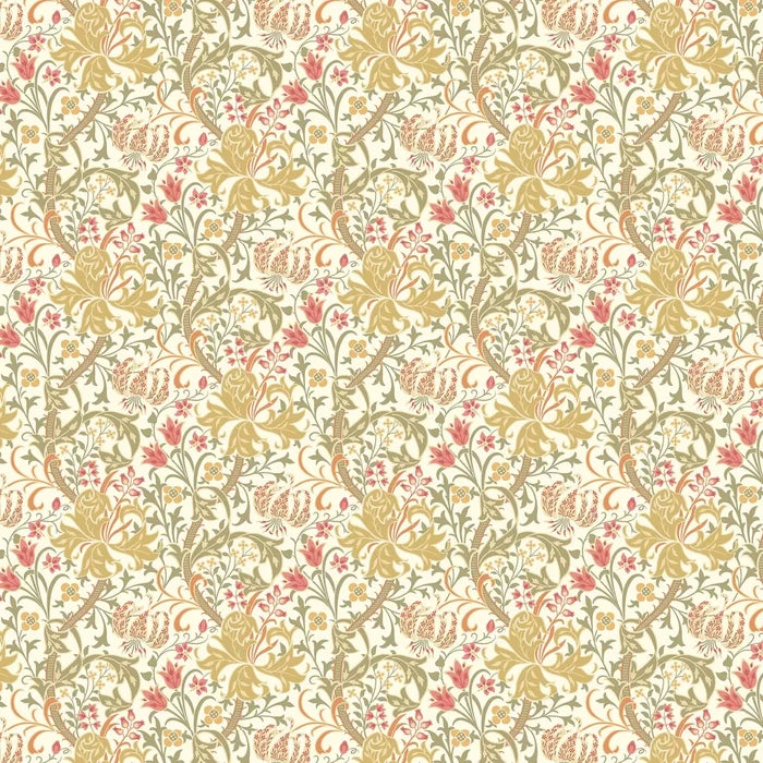 Lily Ogee Wallpaper - Ohpopsi - Olive Green
