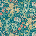 Lily Ogee Wallpaper - Ohpopsi - Teal